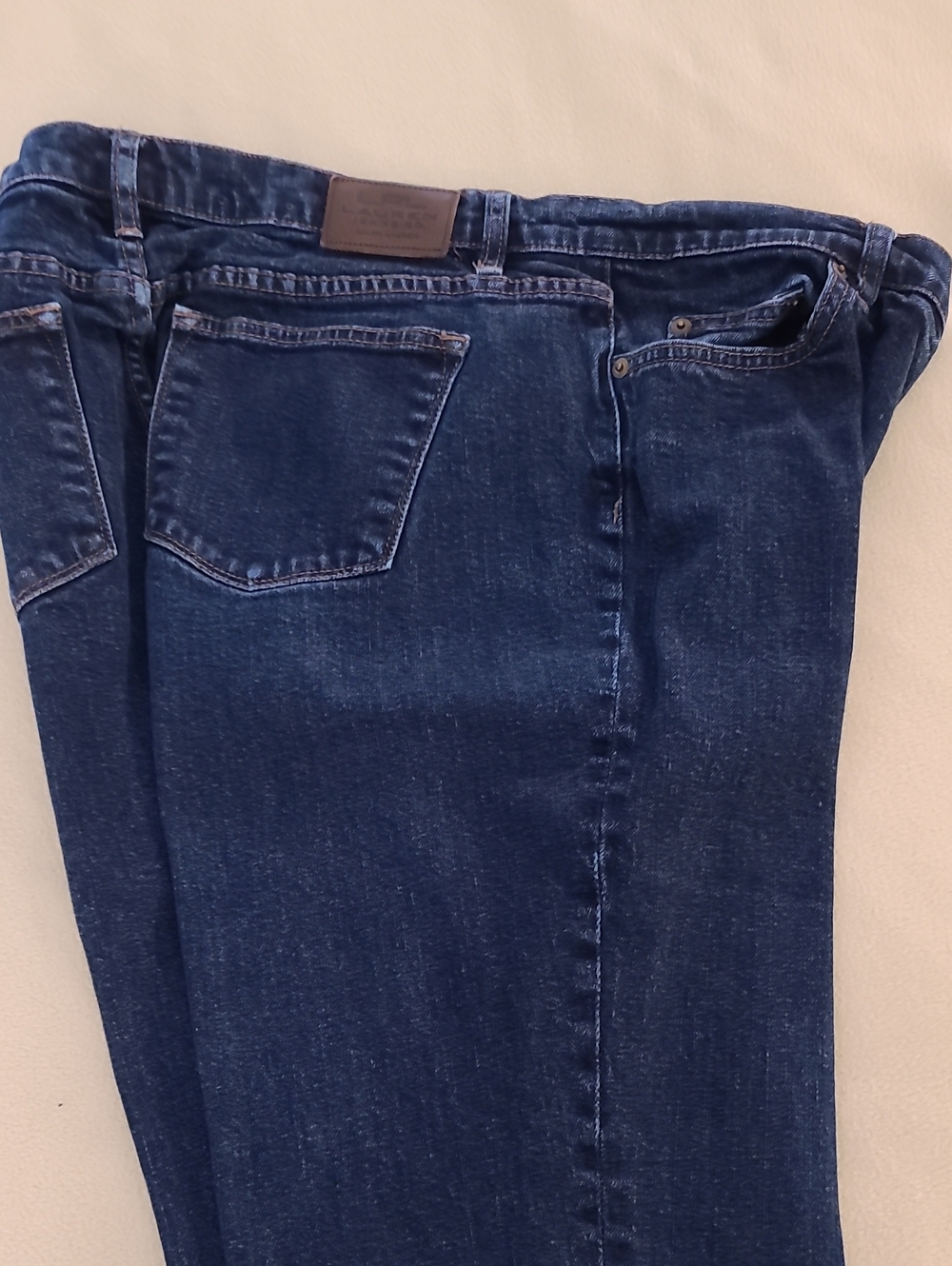 Ralph Lauren Dark Blue Denim Jeans - Classic Straight Fit